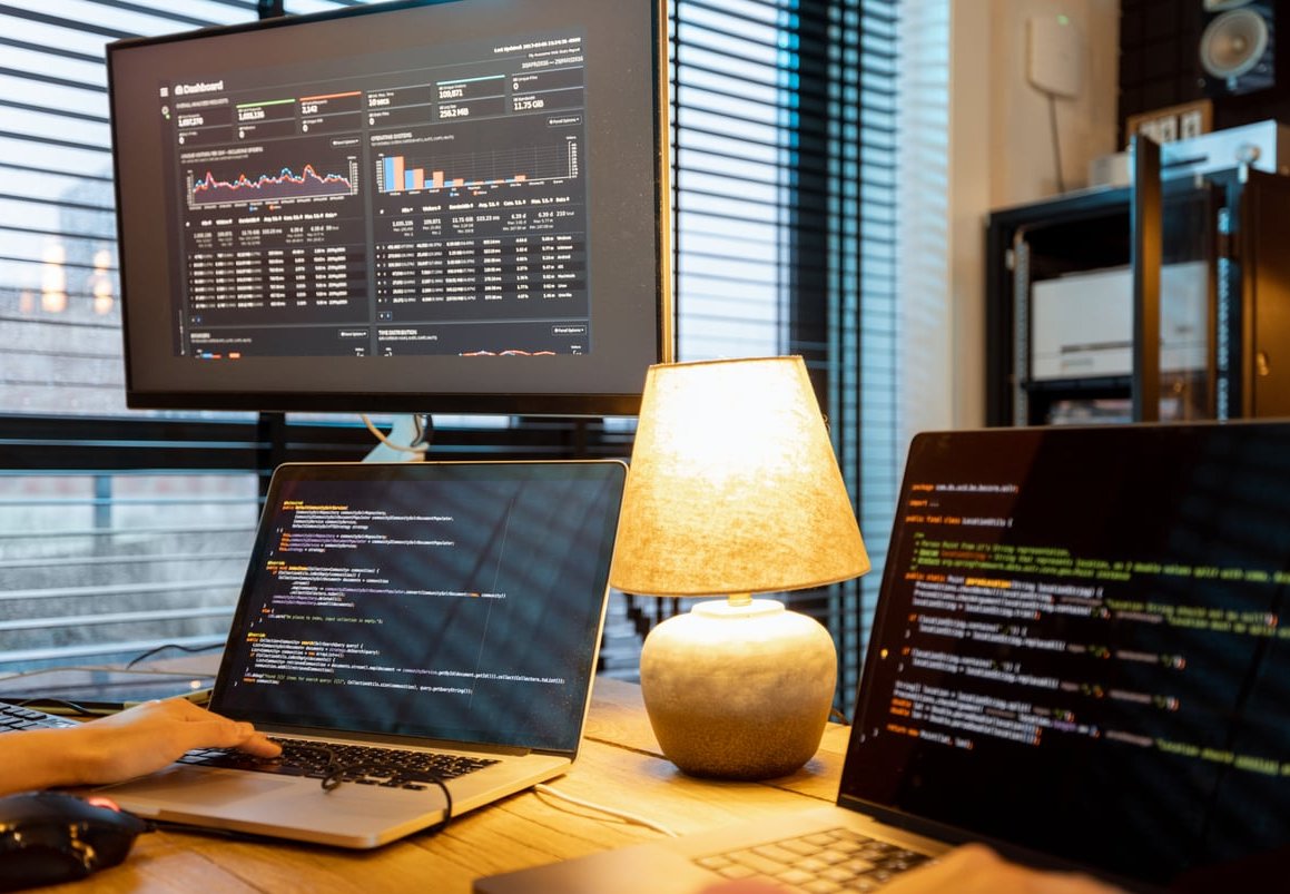 css framework code laptop