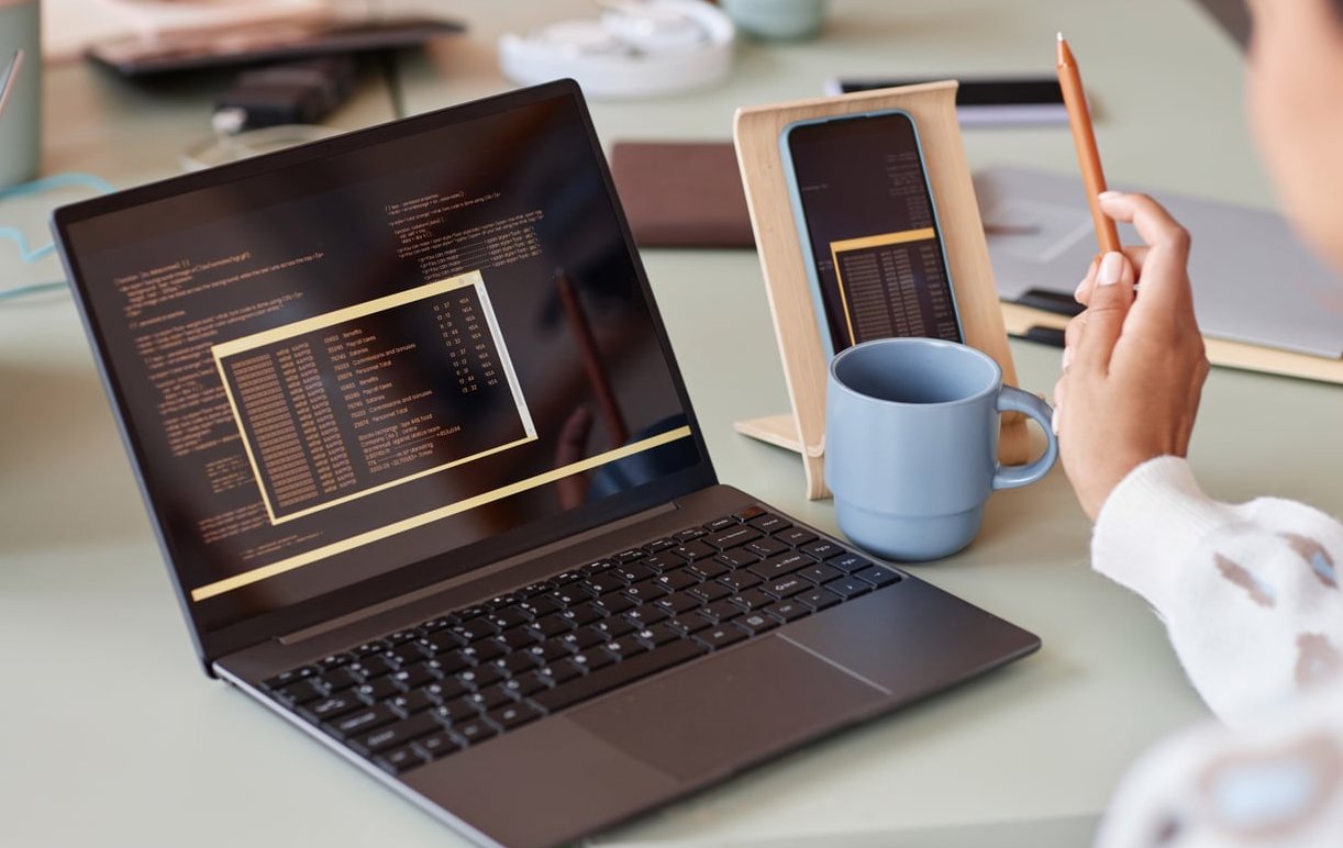 websocket code laptop